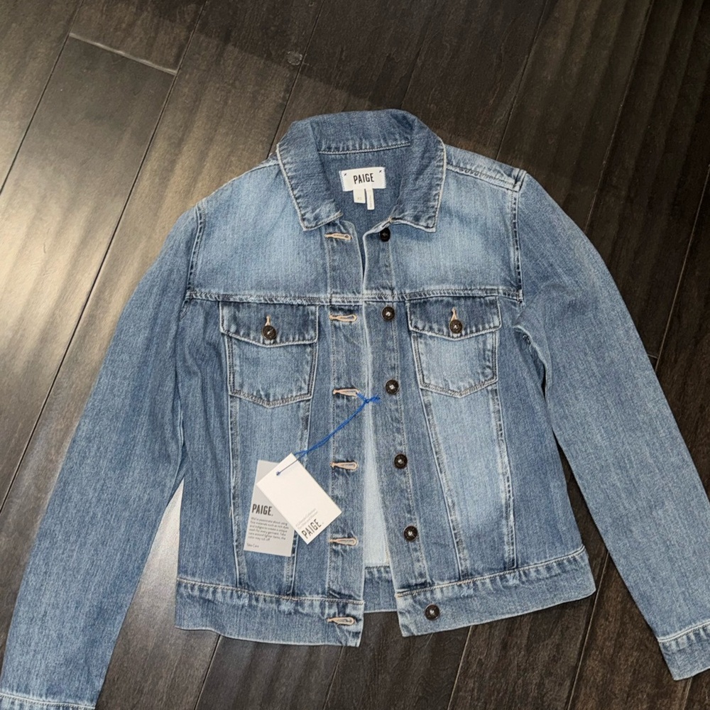 Paige Women's Blue Denim Jacket